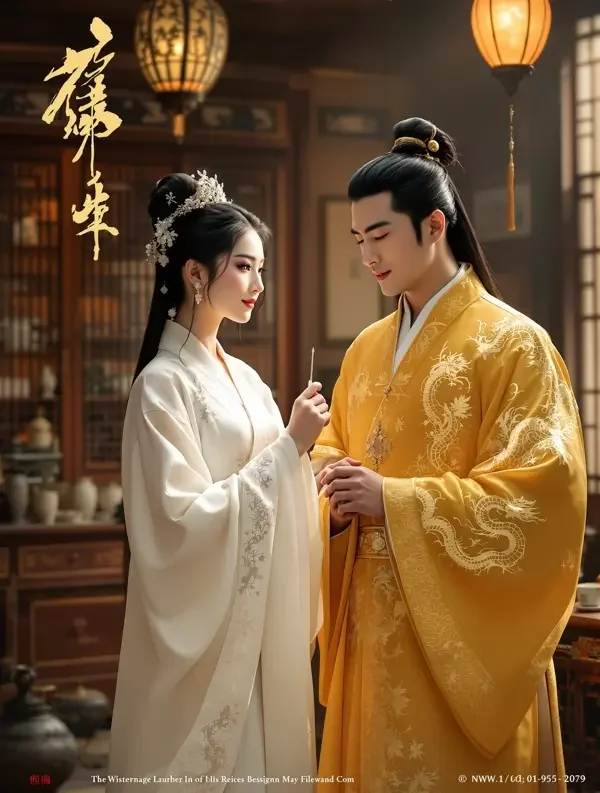 《玉门听针》封面海报,匠艺长街题材,针落下去之前,她得先听懂那首被唱错了的歌。