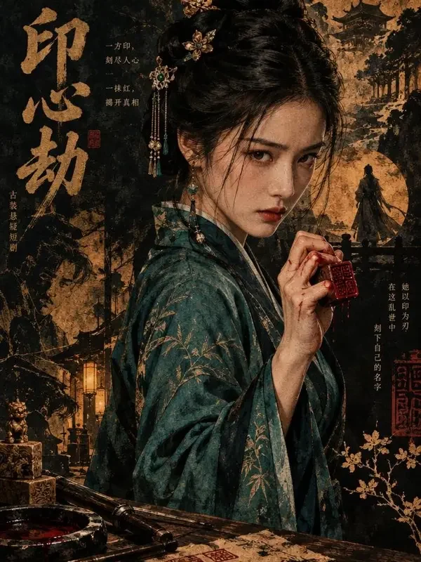 《锦书寄北》封面海报,边塞家书题材,一封被三方争夺的家书,在她手里比命还重。